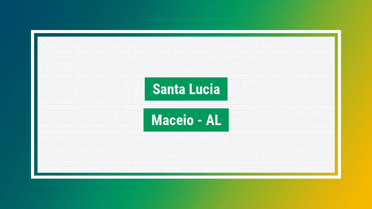 Imagem ilustrativa do bairro Santa Lúcia em Maceió AL