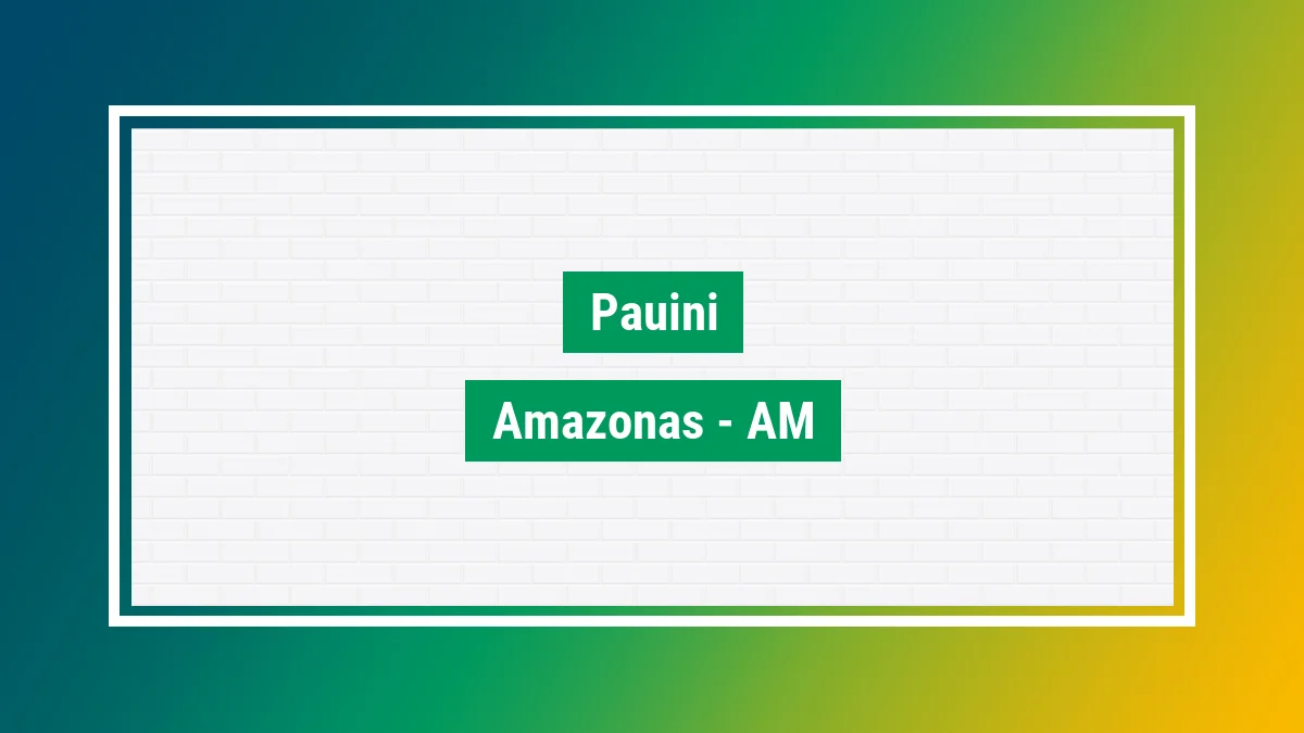 Imagem ilustrativa da cidade Pauini AM