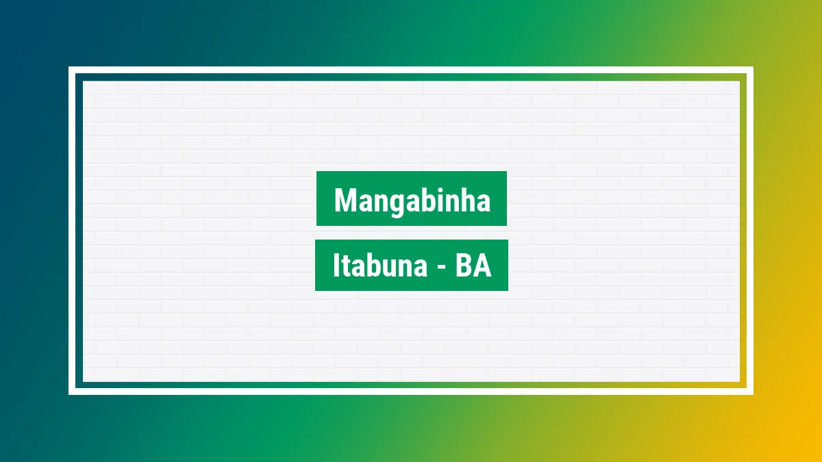 Imagem ilustrativa do bairro Mangabinha em Itabuna BA