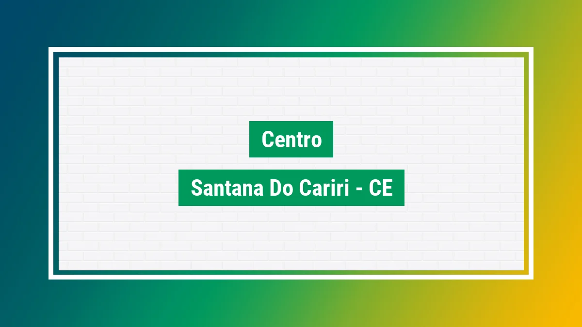 Imagem ilustrativa do bairro Centro em Santana do Cariri CE