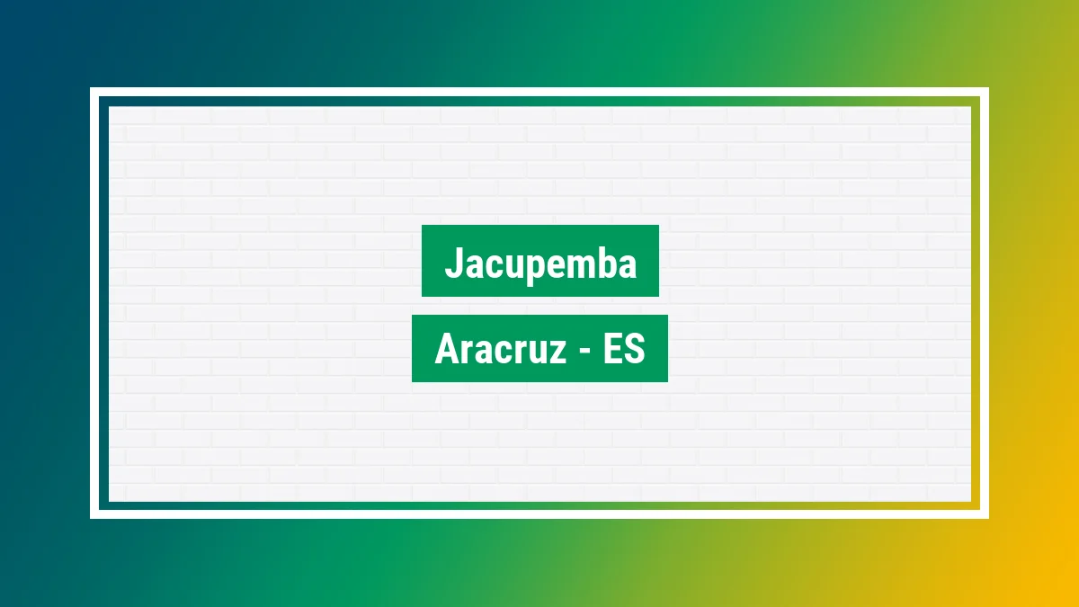 Imagem ilustrativa do bairro Jacupemba em Aracruz ES