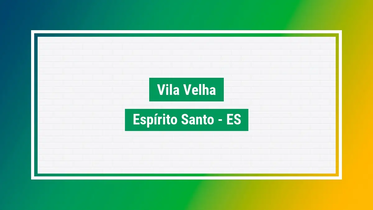 Vila velha cep veja cidade vila velha em ES bairros cidade