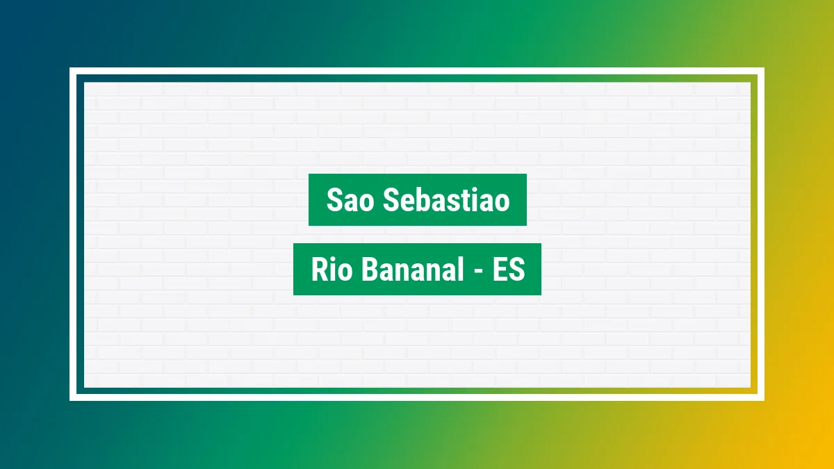 Imagem ilustrativa do bairro São Sebastião em Rio Bananal ES