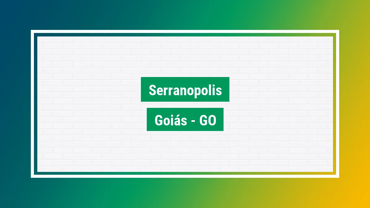 Imagem ilustrativa da cidade Serranópolis GO