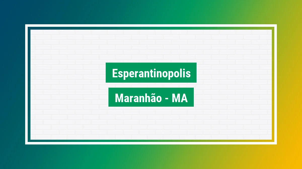 Imagem ilustrativa da cidade Esperantinópolis MA