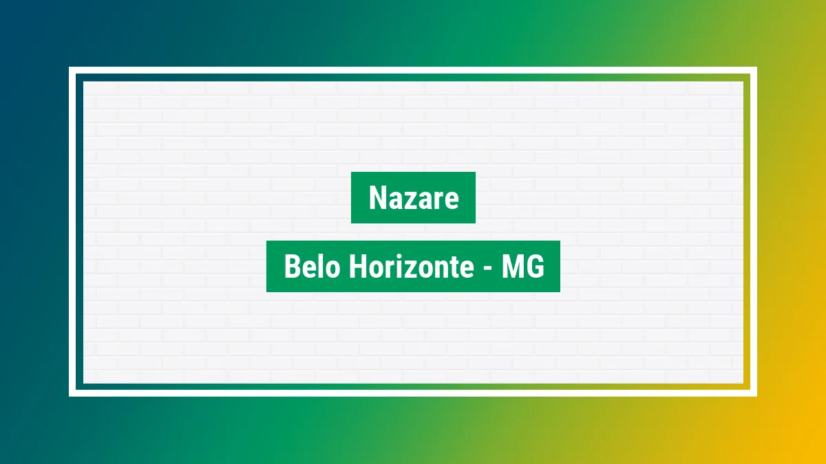 Imagem ilustrativa do bairro Nazaré em Belo Horizonte MG