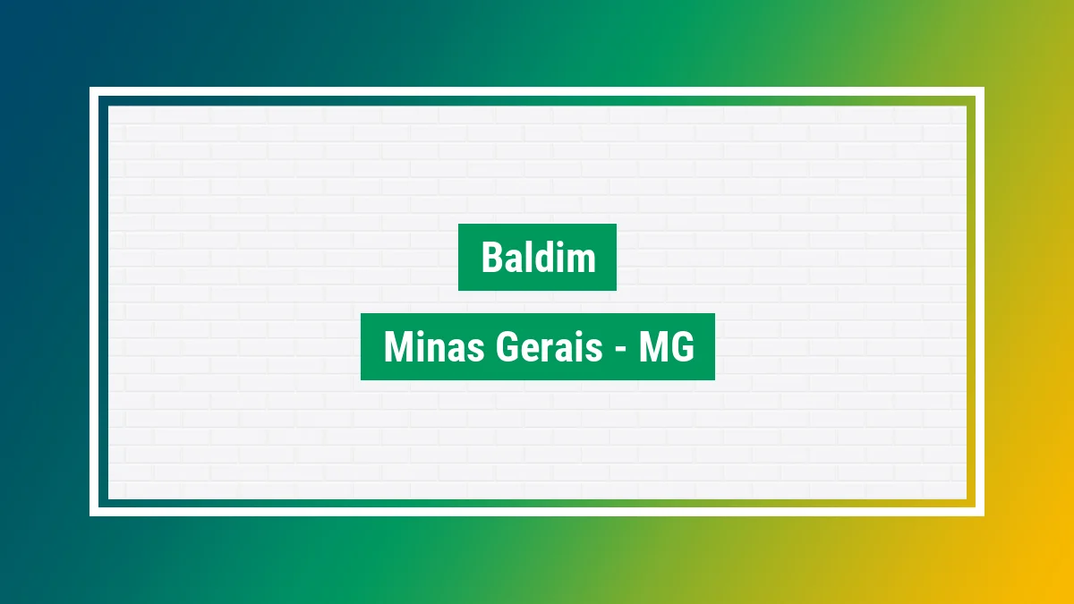 Imagem ilustrativa da cidade Baldim MG