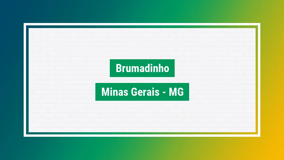 Imagem ilustrativa da cidade Brumadinho MG