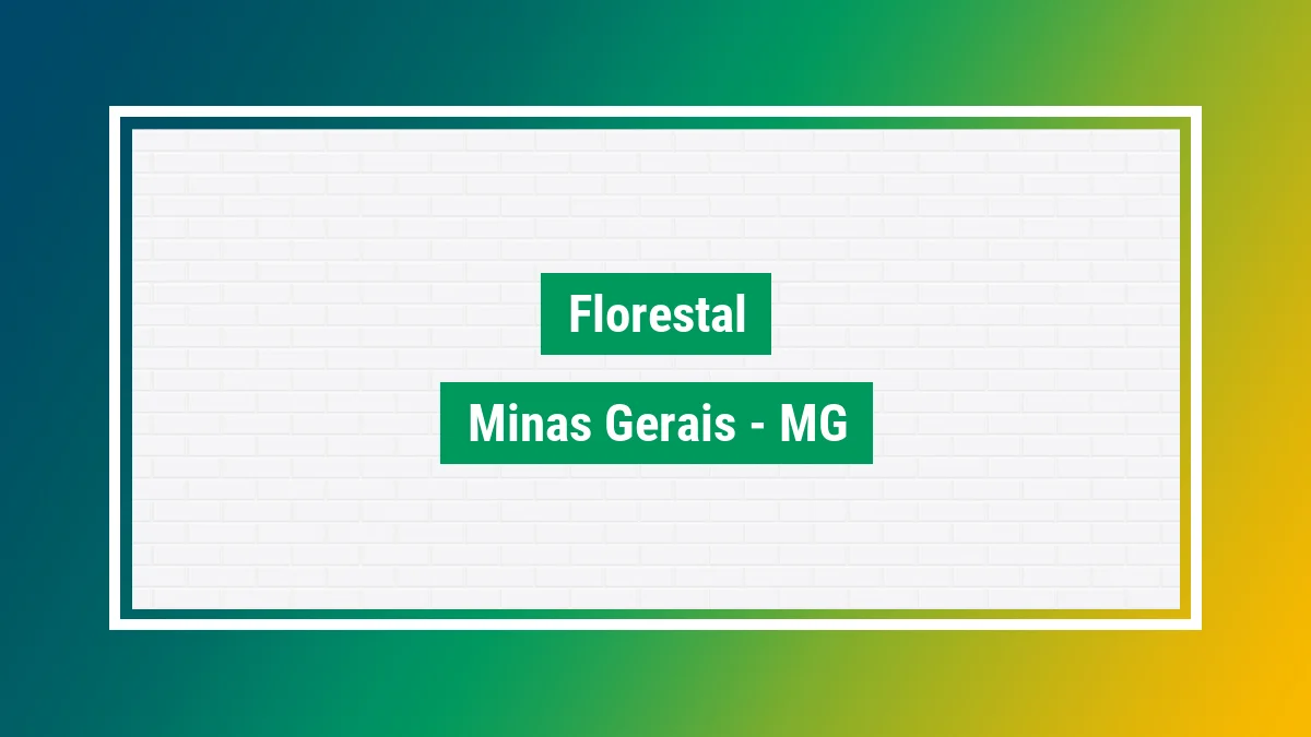 Imagem ilustrativa da cidade Florestal MG
