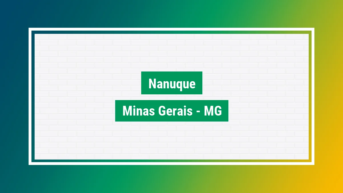 Imagem ilustrativa da cidade Nanuque MG