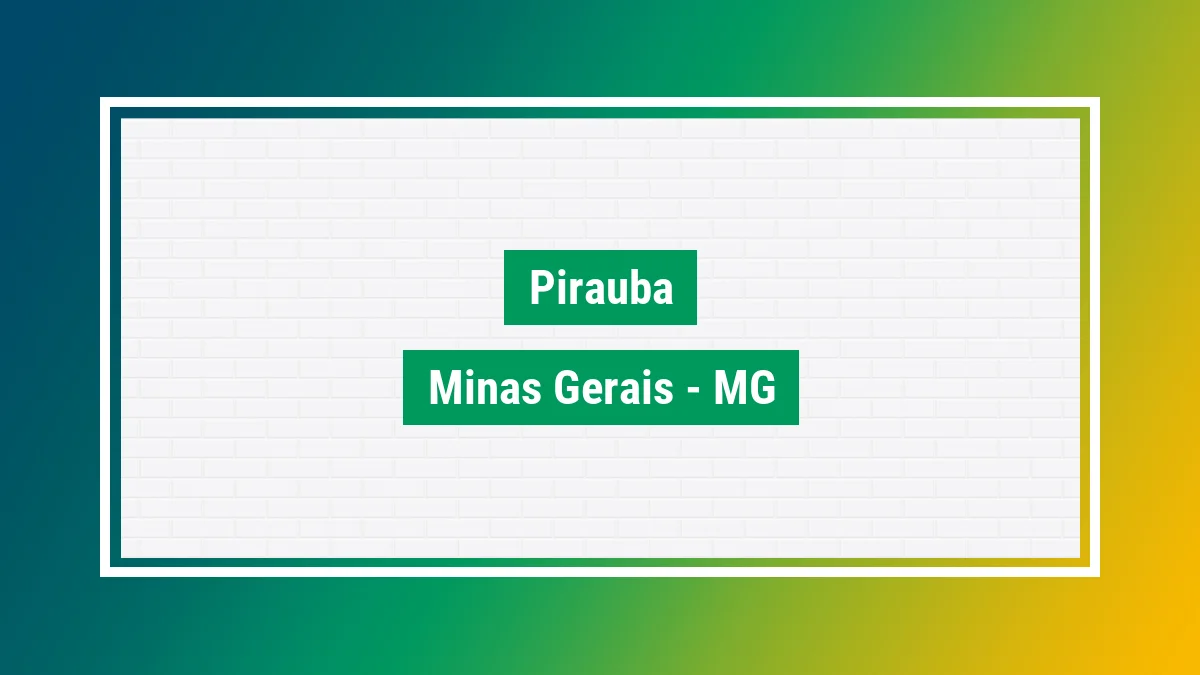 Imagem ilustrativa da cidade Piraúba MG