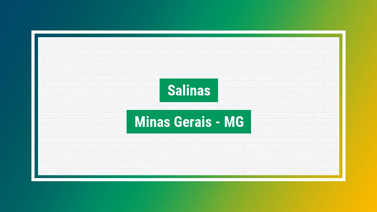 Imagem ilustrativa da cidade Salinas MG