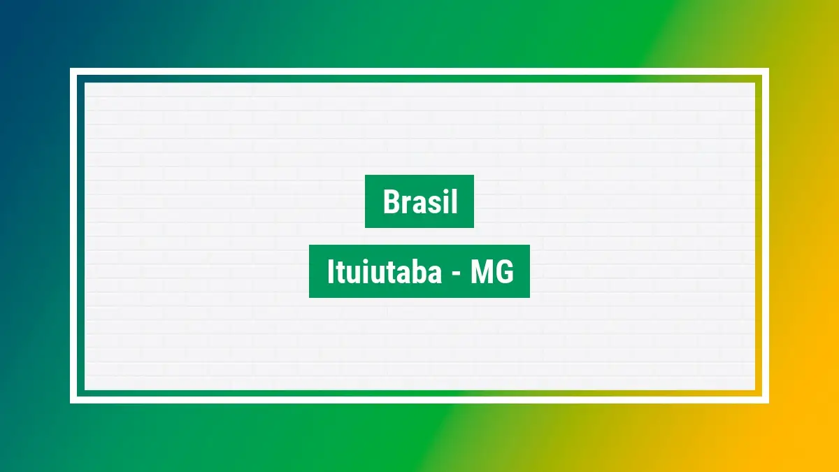 Brasil Cep Brasil ituiutaba MG veja as ruas do bairro