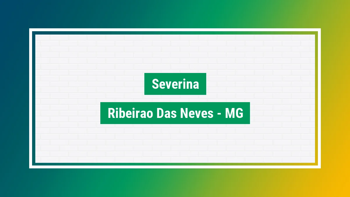 Imagem ilustrativa do bairro Severina em Ribeirão das Neves MG
