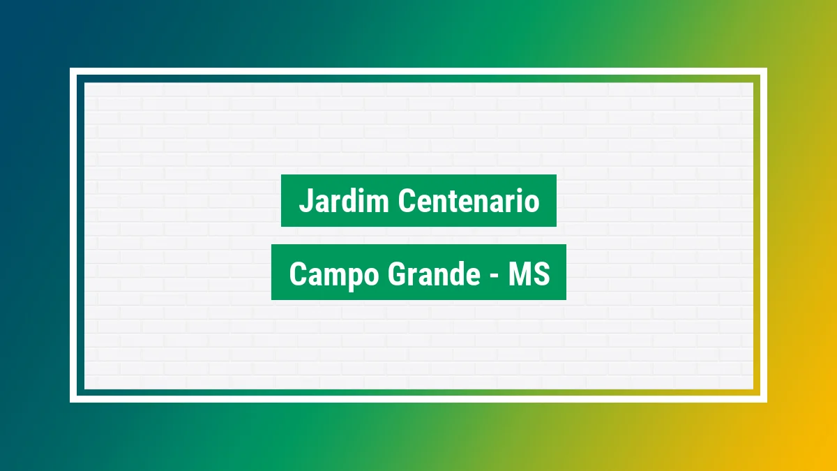Imagem ilustrativa do bairro Jardim Centenário em Campo Grande MS