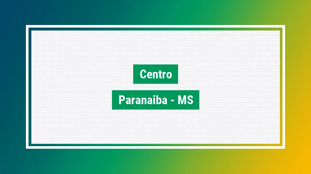 Imagem ilustrativa do bairro Centro em Paranaíba MS