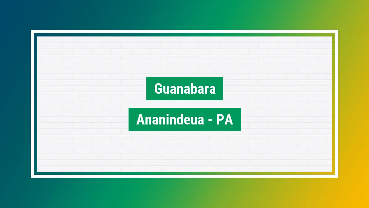 Imagem ilustrativa do bairro Guanabara em Ananindeua PA