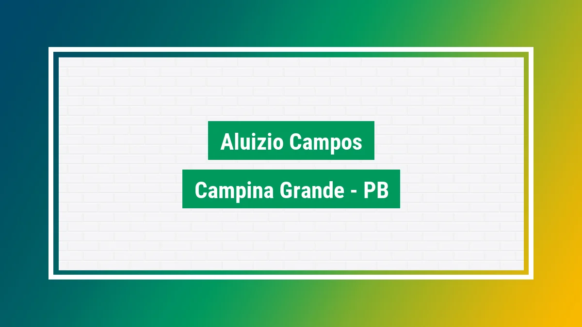 Imagem ilustrativa do bairro Aluízio Campos em Campina Grande PB