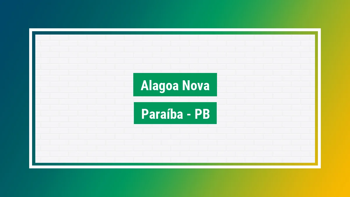 Imagem ilustrativa da cidade Alagoa Nova PB
