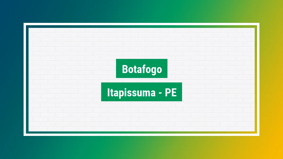 Imagem ilustrativa do bairro Botafogo em Itapissuma PE