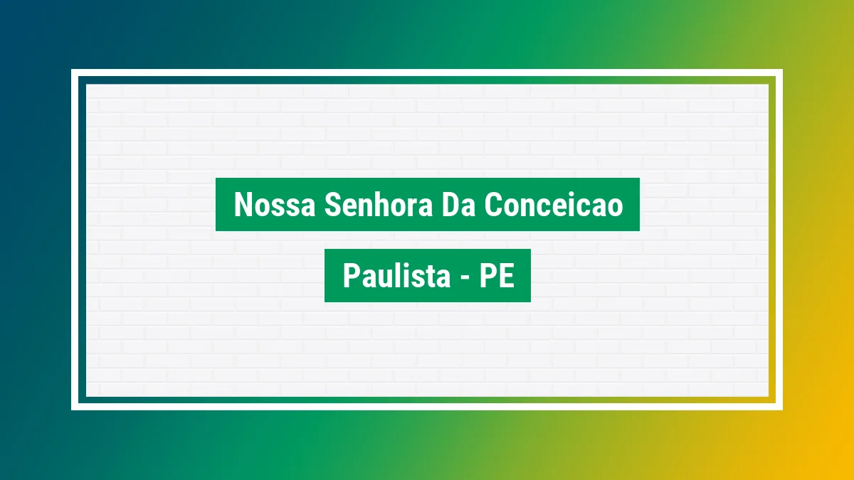 Imagem ilustrativa do bairro Nossa Senhora da Conceição em Paulista PE
