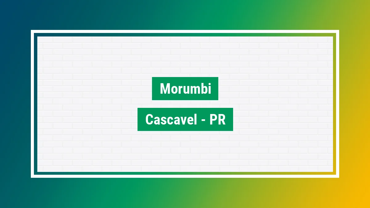 Imagem ilustrativa do bairro Morumbi em Cascavel PR