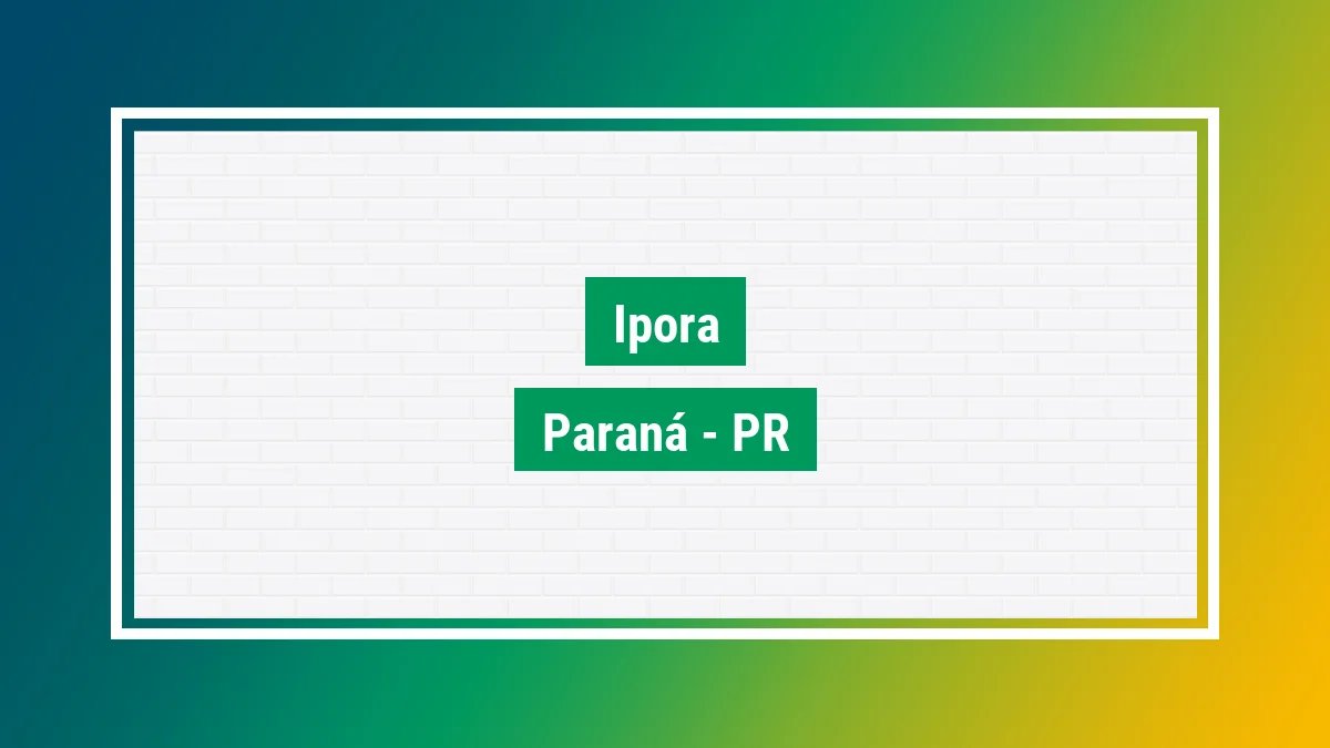 Imagem ilustrativa da cidade Iporã PR
