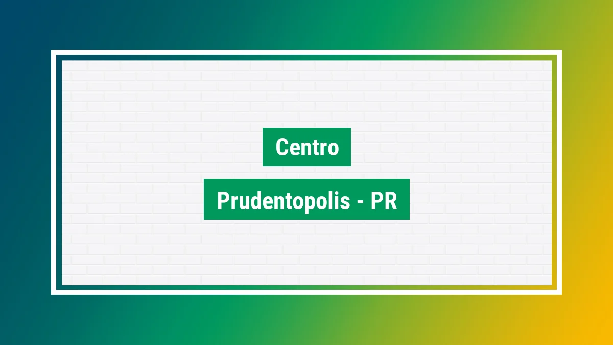 Imagem ilustrativa do bairro Centro em Prudentópolis PR