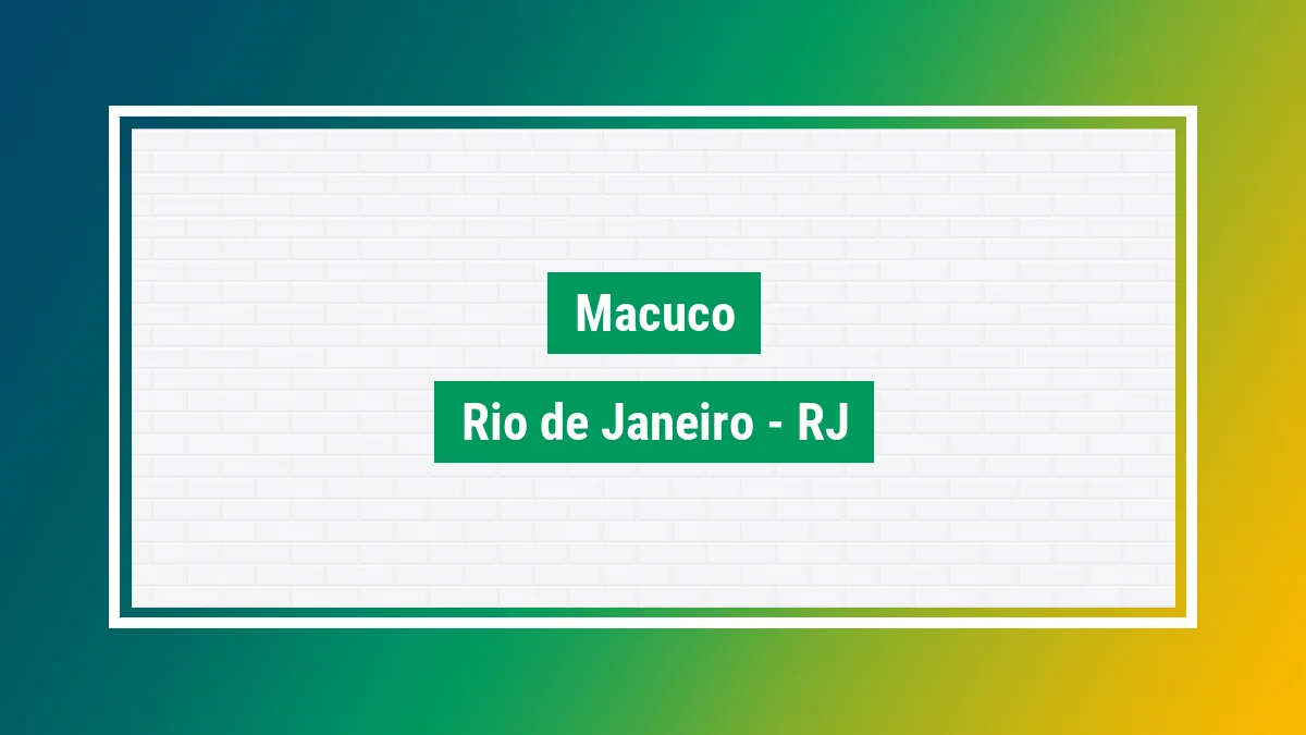 Imagem ilustrativa da cidade Macuco RJ