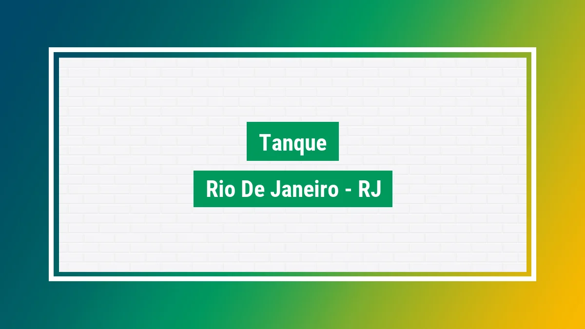 Imagem ilustrativa do bairro Tanque em Rio de Janeiro RJ