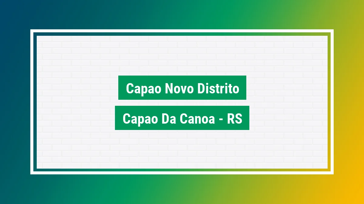 Imagem ilustrativa do bairro Capão Novo (Distrito) em Capão da Canoa RS