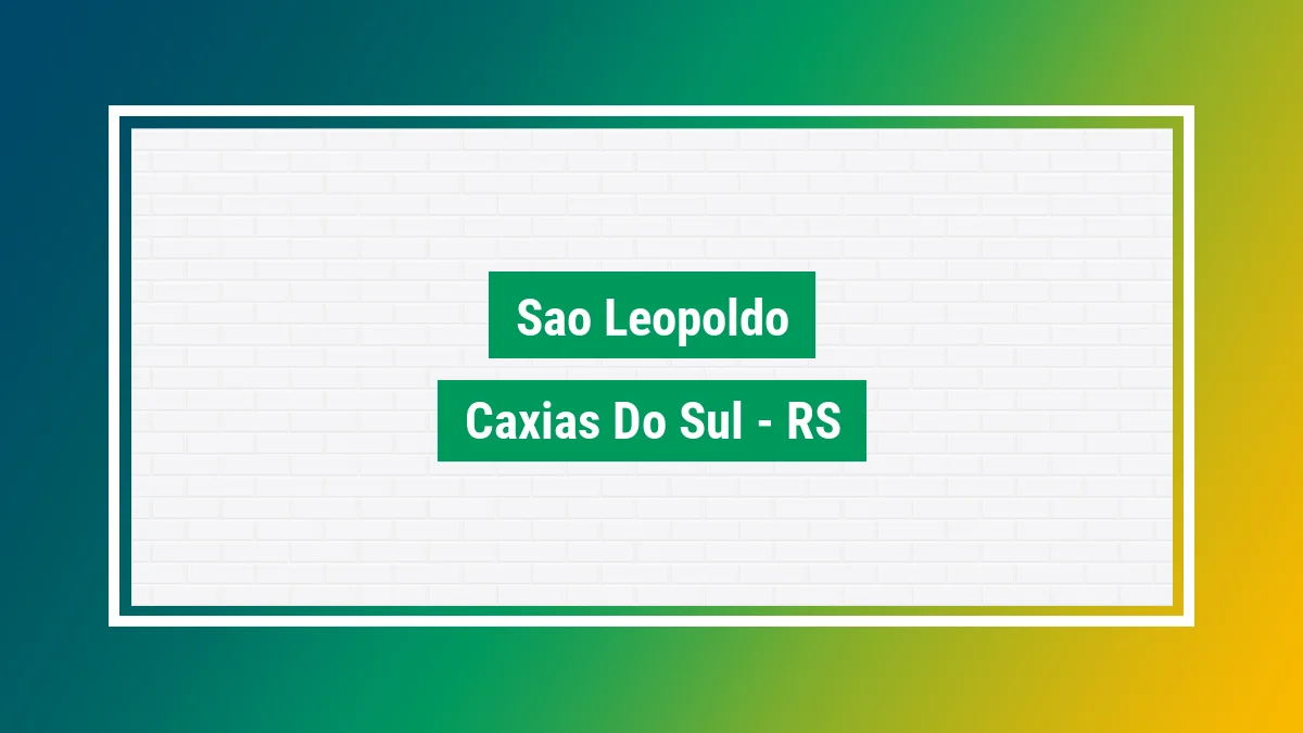Imagem ilustrativa do bairro São Leopoldo em Caxias do Sul RS