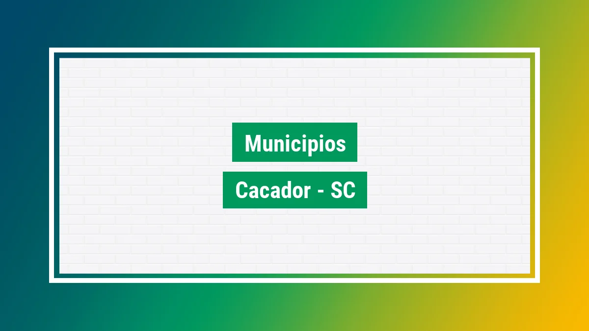 Imagem ilustrativa do bairro Municípios em Caçador SC