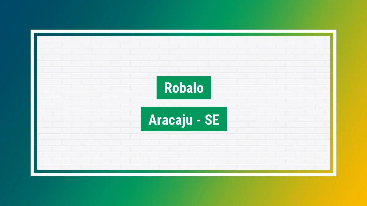 Imagem ilustrativa do bairro Robalo em Aracaju SE