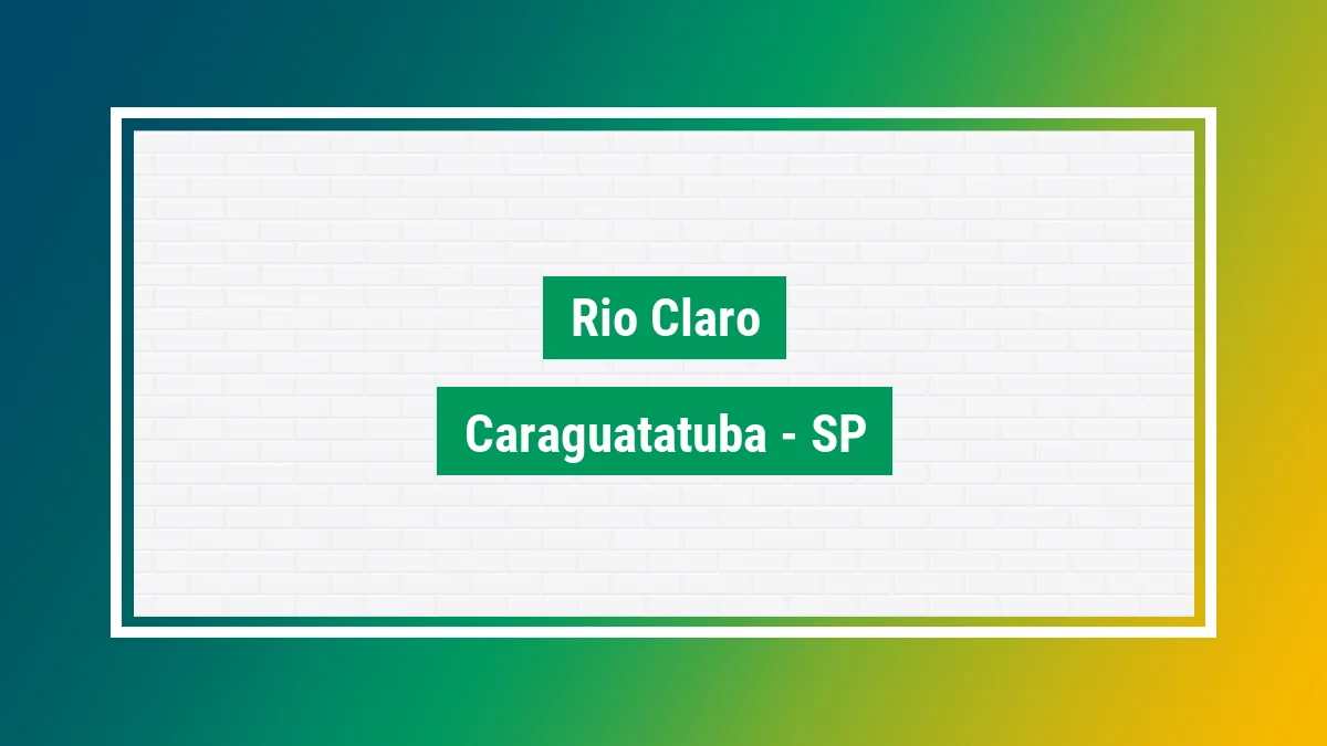 Imagem ilustrativa do bairro Rio Claro em Caraguatatuba SP