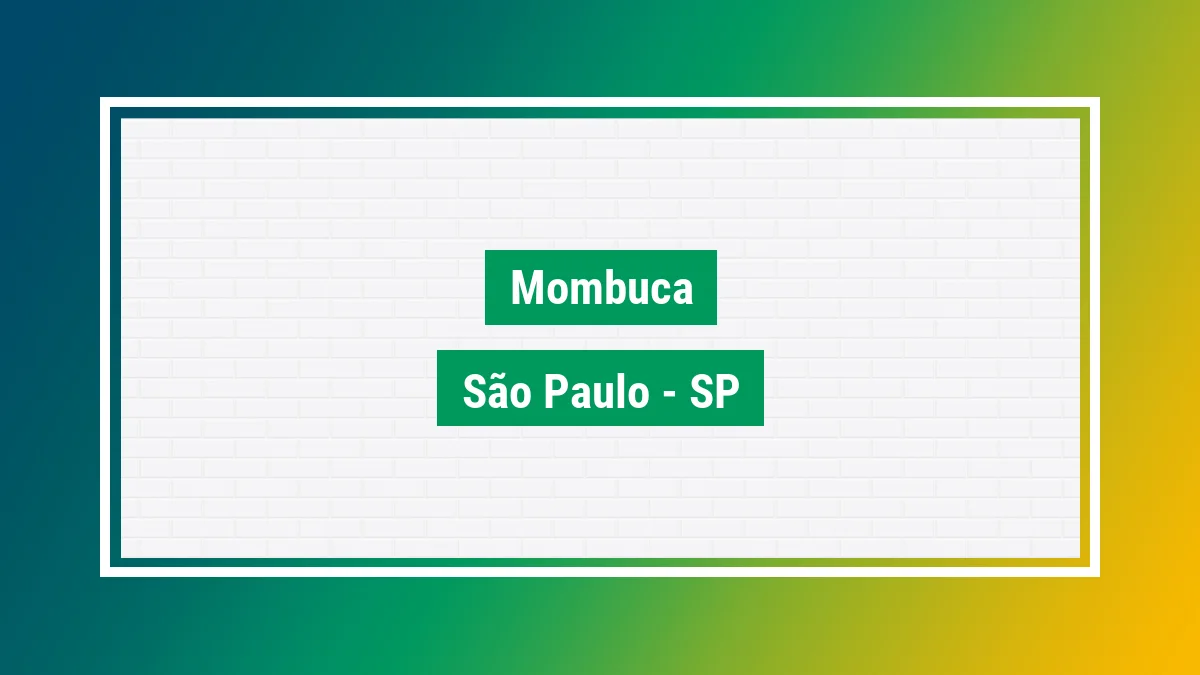 Imagem ilustrativa da cidade Mombuca SP