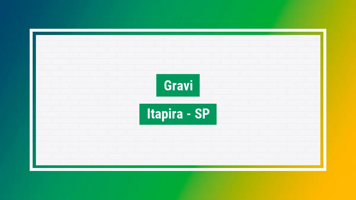 Gravi Cep Gravi itapira SP veja as ruas do bairro