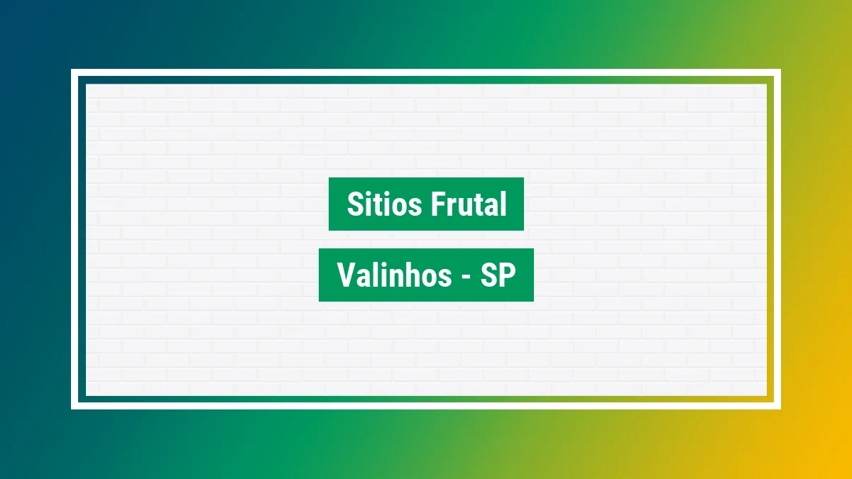 Imagem ilustrativa do bairro Sítios Frutal em Valinhos SP